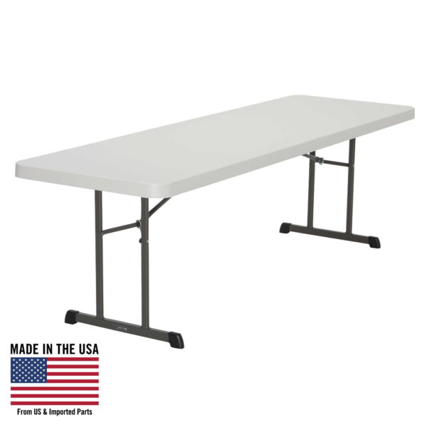 Lifetime folding table 183cm (fold in half)