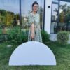 Round table 122cm ( fold in half)