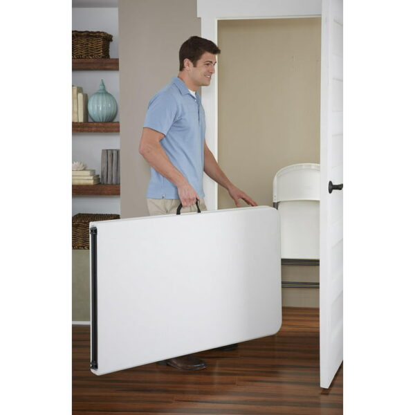 Folding table 183×75cm (fold in half)